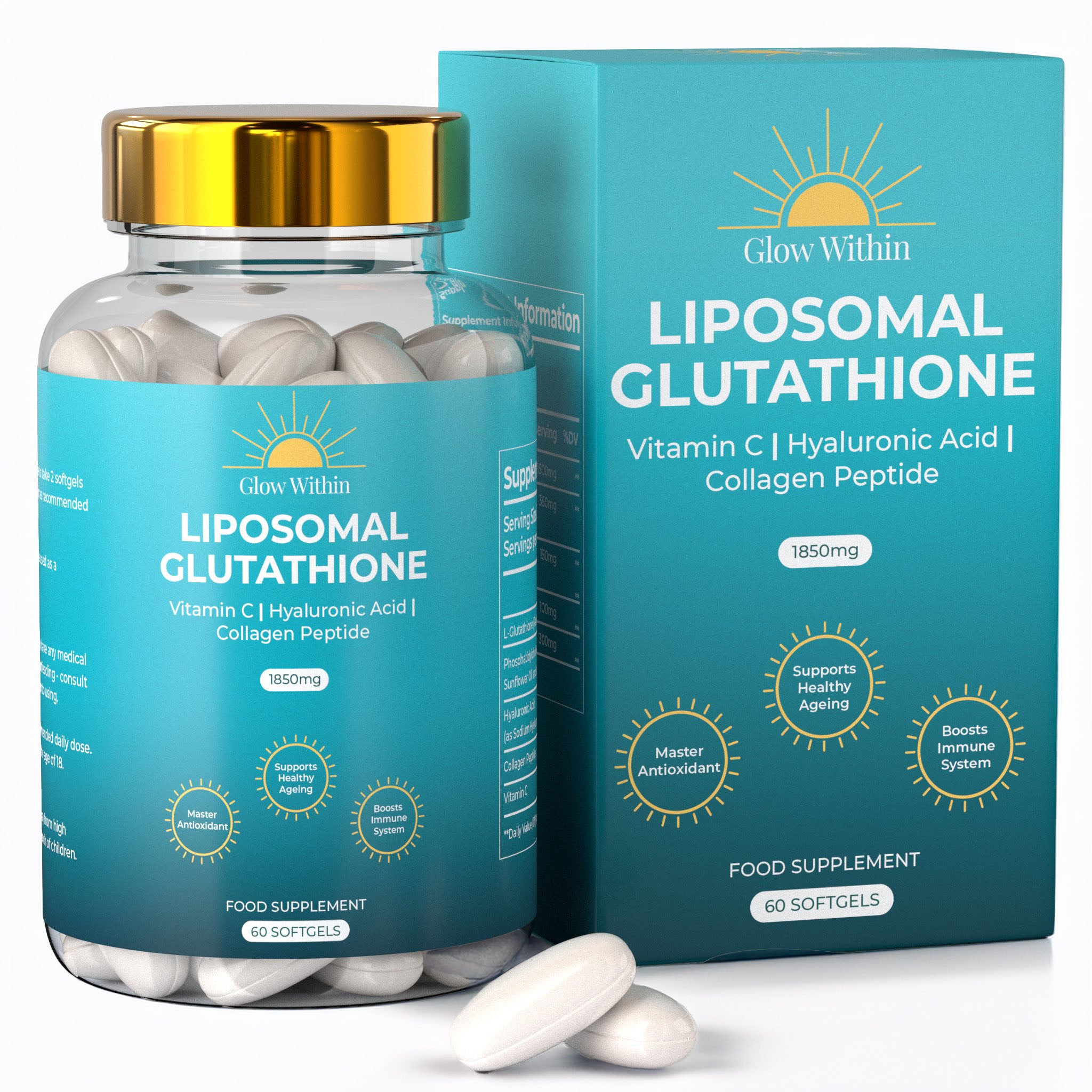 Liposomal Glutathione – 1850mg